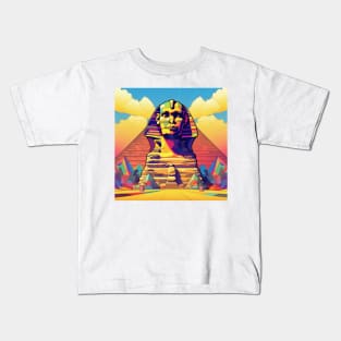 Sphinx Pop Art 3 Kids T-Shirt